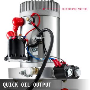 Centralina Idraulica Bianca da 6 Quarti, Nuova Condizione, Doppia Azione con Struttura in Plastica - Product Image 5