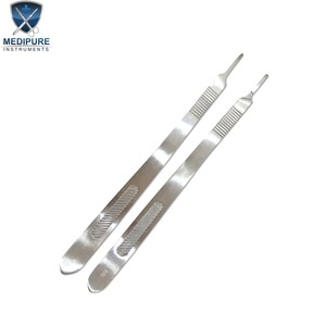 Cuchilla Quirúrgica Profesional con Mango de Acero Inoxidable, Portacuchillas, Instrumentos Médicos Quirúrgicos - Product Image 5
