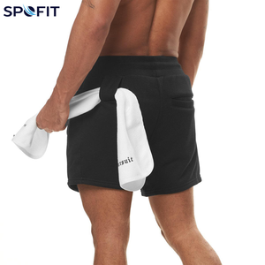 2026 Summer Plus Size Knitted Breathable Anti-Wrinkle Eco-Friendly <b>Men's</b> Beach Running Fitness Swim <b>Trunks</b> Mid Waist Drawstring - Product Image 5