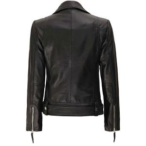 Chaquetas personalizadas de piel de cabra marrón, chaquetas de cuero de invierno para la venta, chaqueta de hombre y mujer hecha de cuero genuino a la moda - Product Image 3