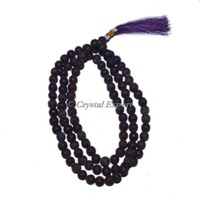 Mala en Agate pour la Prière Hindoue et le Reiki, Écologique et Guérisseur |   Mala en Agate sculpté, souvenir mascotte de l'amour, provenant du Gujarat