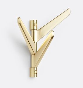 Ganchos Colgantes Elegantes para Dormitorios y Baños, Gancho de Latón Moderno y Duradero, Ganchos Multifuncionales de Aleación de Zinc Personalizados para Muebles y Armarios - Product Image 2