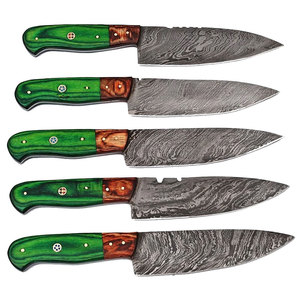 Ensemble de couteaux de cuisine professionnels en acier Damas, design élégant et raffiné, couteaux de chef, durables, performants et fiables pour un usage quotidien - Product Image 2