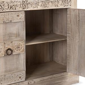 High End Solid Wood Four Door <b>Sideboard</b> Cabinet with Elegant <b>Storage</b> Design for Luxury Bedroom Kitchen and Living Spaces - Product Image 3