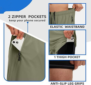 Premium quality breathable <b>shorts</b> Unisex spandex <b>cycling</b> <b>shorts</b> 3D <b>padded</b> <b>cycling</b> <b>shorts</b> Zipper pockets for <b>cycling</b> - Product Image 5