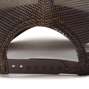 Gorra de malla clásica ajustable hecha a medida en fábrica, gorra trucker de 5 paneles de gamuza con logotipo bordado en 3D - Product Image 4