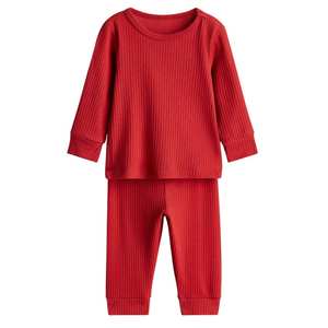 Pyjamas de Noël pour enfants, doux, unisexes, en coton respirant, écologiques, vêtements de nuit pour les fêtes, qualité supérieure, fabricant, vente en gros - Product Image 1