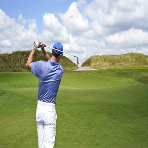 Gants de golf blancs en similicuir synthétique souple antidérapant à excellente adhérence pour adultes, durables pour un confort supplémentaire, également disponibles en cuir véritable - Product Image 4