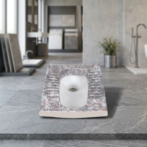 Rustic Brown Orissa <b>Pan</b> Eastern Square <b>Ceramic</b> Sanitary Ware Squat Toilet WC <b>Pan</b> For Sale Indian Toilet 21 Inch - Product Image 5