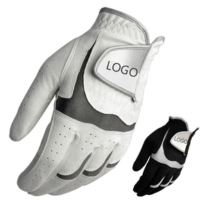High Quality Luxury Series Unisex Cabretta Leather Golf Glove with Removable Magnetic Ball <b>Marker</b> Breathable <b>Holes</b> Quick Drying - Product Image 1