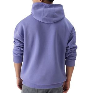 Sudadera con capucha de gran tamaño para hombre de alta calidad de primera calidad con parche bordado de diseño de impresión personalizado Servicios OEM hechos en fábrica - Product Image 4