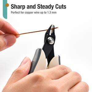 INTENSE SURGICAL INSTRUMENTS Micro Wire Cutter 5 Inch Precision Flush Cutter Jewelry Making Beading High Stainless Steel Blade - Product Image 6