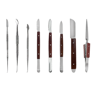 Juego de 15 Instrumentos de Modelado Dental de Acero Inoxidable Alemán con Estuche de Transporte GRATUITO, Kit de Herramientas de Laboratorio de Precisión - Product Image 2