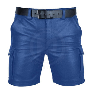 Quick Dry Breathable Men <b>Leather</b> <b>Shorts</b> Hot Selling Premium Quality Men <b>Leather</b> <b>Shorts</b> For Sale In Wholesale - Product Image 3