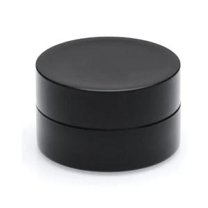 Frascos de Plástico Negros Redondos para Cosméticos, Envase de HDPE para Manteca Corporal, Color Personalizado, Tapa a Presión de Lujo, Suministro OEM/ODM, 150 ml - Product Image 3
