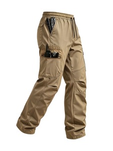 Pantalones Cargo de Nuevo Estilo al por Mayor, Personalizados, de Alta Calidad, 100% Algodón, 6 Bolsillos, con Cordón Ajustable, Tela Oxford, Ropa de Trabajo - Product Image 1