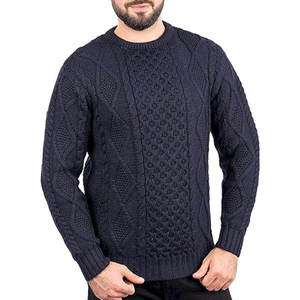 Pulls pour hommes en coton respirant à manches longues, pour l'extérieur en hiver, 2026, logo personnalisé - Product Image 4