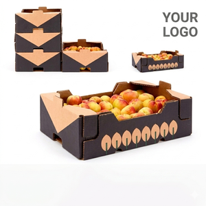Recycled <b>Corrugated</b> Board <b>Paper</b> Boxes with Bronzing Premium Eco-Friendly Retail Gift Cardboard Shipping Packaging Carton Box - Product Image 4