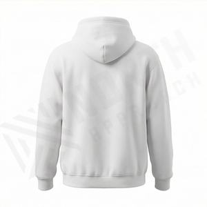 <b>Men's</b> 100% Cotton Winter Fleece Solid Pattern <b>Thermal</b> Pullover <b>Hoodies</b> Custom Printed Eco-Friendly Personalized Design Soft - Product Image 2