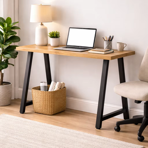 Vietnam OEM Industrial A-Frame Metal <b>Table</b> <b>Legs</b> Heavy Duty Steel Dining Desk Bench Base 1200lbs DIY Furniture <b>Legs</b> EDPTBL008 - Product Image 1