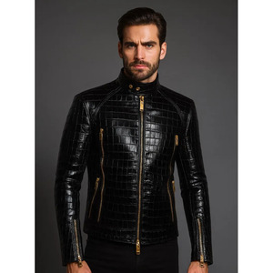 เสื้อแจ็คเก็ตหนังผู้ชาย Comfortex International รุ่นท็อป น้ำหนักเบา ทนทาน สไตล์ลำลอง เรียบง่าย กันลม แฟชั่น - Product Image 1