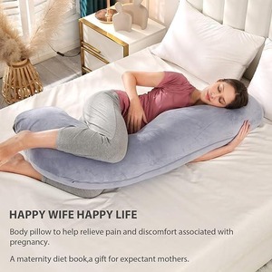 Almohada de Maternidad Suave de Alta Calidad, con Soporte Lumbar, para Dormir de Lado, con Soporte Abdominal y Reposabrazos Inclinado - Product Image 5