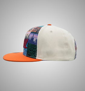 หมวกแก๊ปปักลาย Custom Printing View Adventure แบบ Snapback 6 แผง สำหรับผู้ชายและผู้หญิง หมวกเบสบอลปักลาย หมวกกีฬา Snapback - Product Image 4