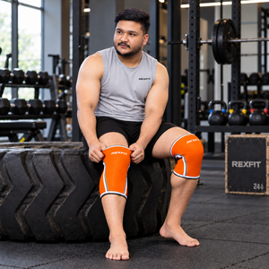 Genouillères personnalisées avec logo pour squats intensifs, musculation, entraînement en salle de sport, fitness, sports – Fabricant OEM ODM en gros - Product Image 3