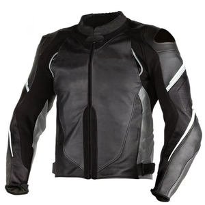 Chaqueta de Motociclismo de Cuero Personalizada, para Carreras y Turismo, Cómoda, Resistente, Elegante, Protectora y Ecológica - Product Image 1