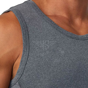 Débardeur élégant pour homme en tissu extensible confortable, idéal pour la musculation, l'entraînement et les activités quotidiennes. - Product Image 4
