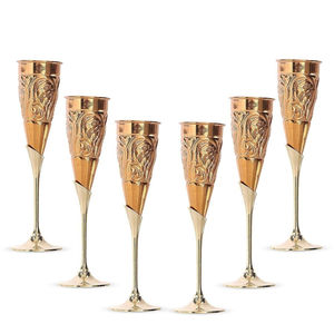 Copa de Vino Plateada, Vaso de Metal para Vino Tinto, Juego de Copas de Martini para Bar, Fiestas y Accesorios - Product Image 4