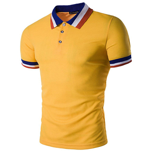 Chemises polo à manches courtes avec fermeture éclair, design de logo personnalisé, coupe ajustée pour hommes, performance sportive, gym, décontractées, avec poches - Product Image 1