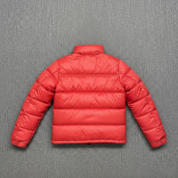 Blouson d'hiver matelassé sur mesure coupe ample chaud et tendance, grande taille, imperméable, coupe-vent, à capuche, avec logo sur le devant en toile – Vente chaude