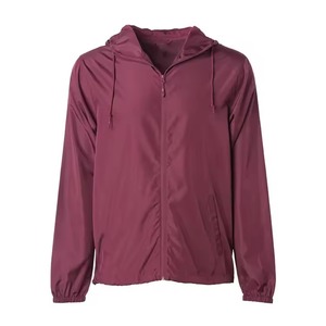 Men's Custom Logo Reflective Windbreaker Waterproof Outdoor Hiking Sports <b>Rain</b> <b>Jacket</b> <b>Long</b> for Winter Season Thin Thickness - Product Image 2
