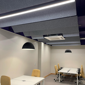 <span class=keywords><strong>Pannelli</strong></span> Acustici Fonoassorbenti per <span class=keywords><strong>Soffitto</strong></span>, Materiale Insonorizzante in Poliestere, Deflettori Acustici - Product Image 6