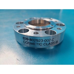 Composant usiné circulaire Lam Research 2300 Exelan Flex45, utilisé comme tel quel, équipement semi-conducteur d'époque - Product Image 3