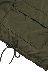 Cheap Price Breathable Canvas Windbreaker Jacket High Quality Custom Plus Size Casual Front Hoodie Windproof 2026 - Product Image 5