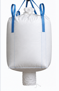 Sac Jumbo circulaire en PP tissé avec bec verseur d'ouverture supérieure, bec verseur de déchargement inférieur et boucles de levage aux coins croisés - Product Image 3