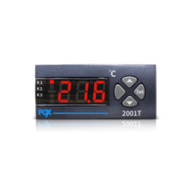CONOTEC-controlador de temperatura Digital FOX-2001T, función de bloqueo de programas, 3 etapas, control de temperatura, 3 salidas de relé