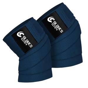 Professional Heavy Weight Lifting GLOVES City <b>Knee</b> Wraps <b>Compression</b> <b>Knee</b> Wraps Copper Infused Recovery <b>Knee</b> <b>Support</b> - Product Image 1