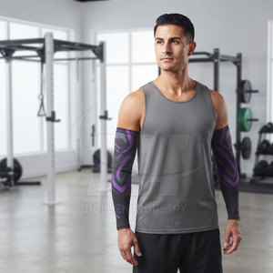 Sports Wear <b>Arm</b> <b>Sleeves</b> Custom <b>Arm</b> <b>Sleeves</b> Best Price <b>Arm</b> <b>Sleeves</b> <b>Compression</b> Fit For Men - Product Image 3