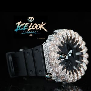 Reloj de Lujo para Mujer, con Diamantes de Imitación, Caja de Aleación, Correa de Cuero y Acero Inoxidable, Cierre de Hebilla, 18.5mm, Ecológico - Product Image 4