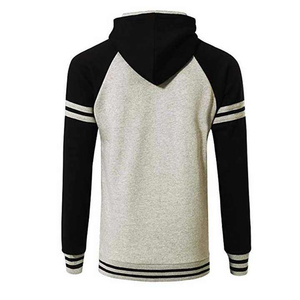 เสื้อฮู้ดดี้ผู้ชายขายดี ระบายอากาศได้ดี สวมใส่สบาย สไตล์สตรีทแวร์ ทรงปกติ สำหรับฤดูหนาว ผลิตจากผ้ากำมะหยี่โพลีเอสเตอร์ 100% รับผลิตแบบ OEM - Product Image 3