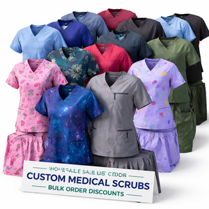Ensembles de blouses médicales unisexes en coton tissé sur mesure en gros - Fabricant OEM offrant des réductions en gros avec emballage en carton pour l'exportation - Product Image 3