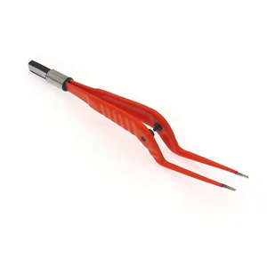 Pinzas Bipolares de Bayoneta Europeas Premium, Completamente Antiadherentes, Punta de Aleación de Plata, Reutilizables, para Coagulación Quirúrgica, 18cm 20cm 22cm, CE ISO - Product Image 3