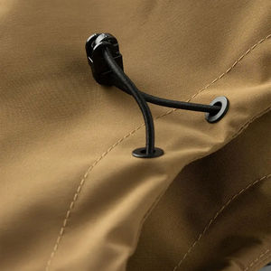 Chaqueta Cortavientos Acolchada con Capucha para Hombre, Impermeable, Resistente al Viento, Transpirable, de Secado Rápido, Anti-UV, Reversible, Servicio OEM, Tela de Lona - Product Image 4