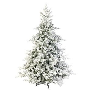 150cm/5ft kích thước nhỏ Chất lượng cao tuyết đổ xô PE + PVC hỗn hợp bản lề cấu trúc sang trọng giáng sinh cây nhân tạo - Product Image 3