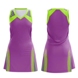 Uniformes de Netball de Nuevo Diseño, Alta Calidad, Duraderos, Impermeables, Transpirables y de Secado Rápido, con Logotipo de Marca Personalizado, Color Personalizado, 100% Poliéster - Product Image 4