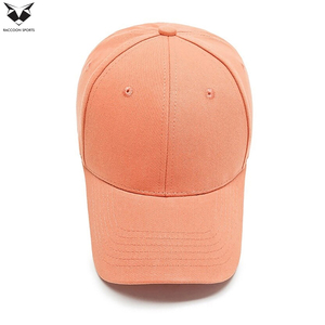 New Trendy Fashion & Sports Use Lightweight Adjustable OEM/ODM Logo Design Blank <b>Plain</b> Summer Structured Pre-curved Baseball <b>Cap</b> - Product Image 4