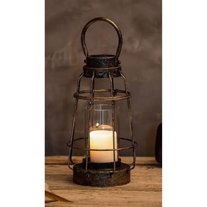 Lanterne murale en fer avec motif d'oiseau, porte-bougie pour la décoration de la maison, finition durable - Product Image 2